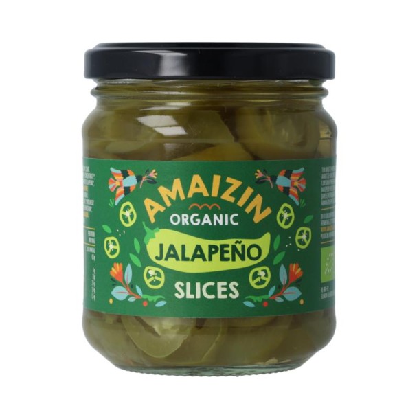 Amaizin Jalapeño plakjes bio