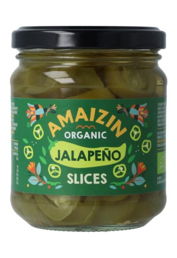 Amaizin Jalapeño plakjes bio