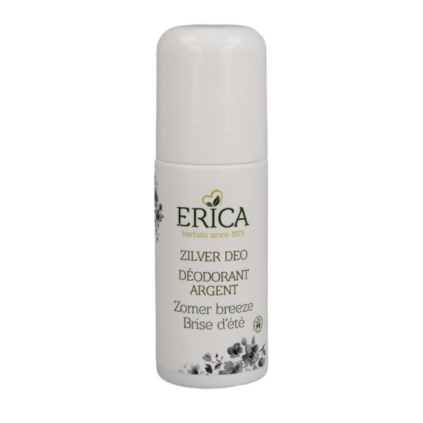 Erica Zilver deodorant roller zomer breeze (50 ml)