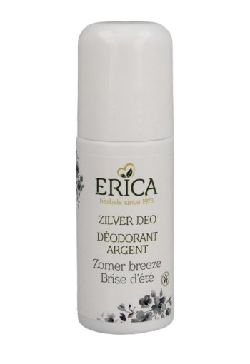Erica Zilver deodorant roller zomer breeze (50 ml)