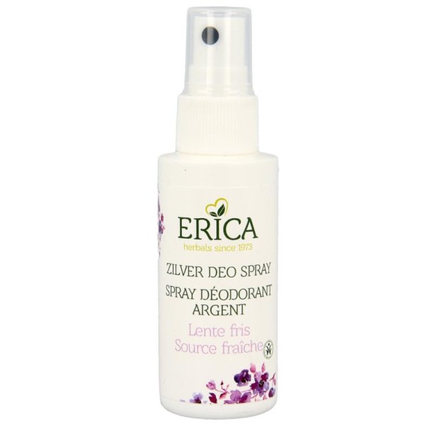 Erica Zilver Deodorant Spray Lente Fris (50 ml)