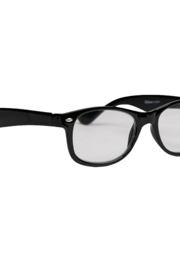 Melleson Leesbril wayfarer glans zwart +1.50 (1 st)