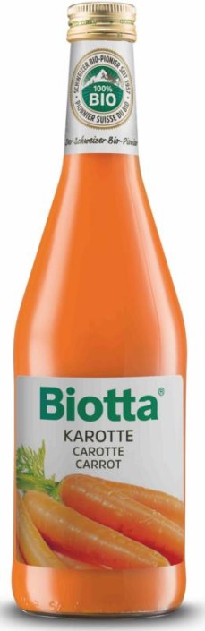 Biotta Wortelsap bio (500 Milliliter)