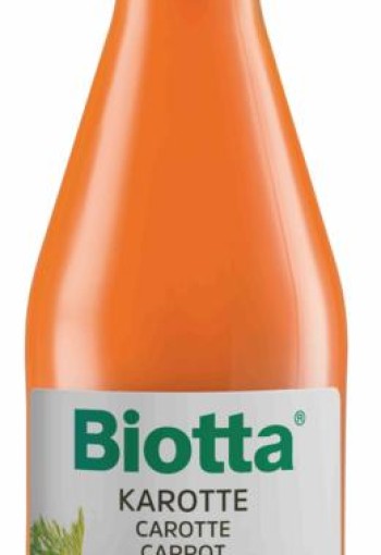 Biotta Wortelsap bio (500 Milliliter)