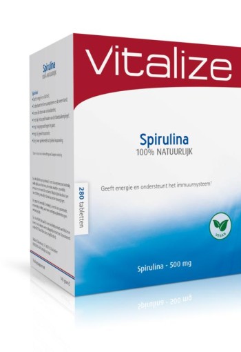 Vitalize Spirulina 500mg 100% nat vital (280 tb)