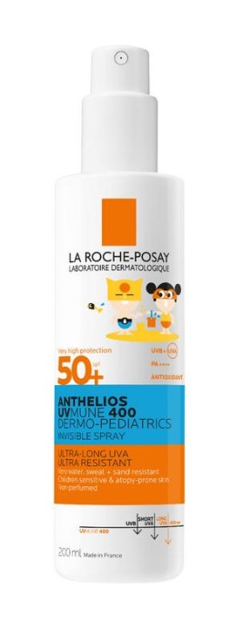 La Roche-Posay Anthelios UVmune kind invisible spray SPF50+ (200 Milliliter)