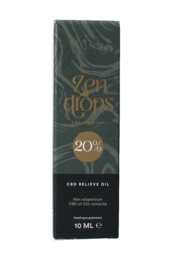 Zendrops CBD olie 20% hennepzaadolie (10 ml)