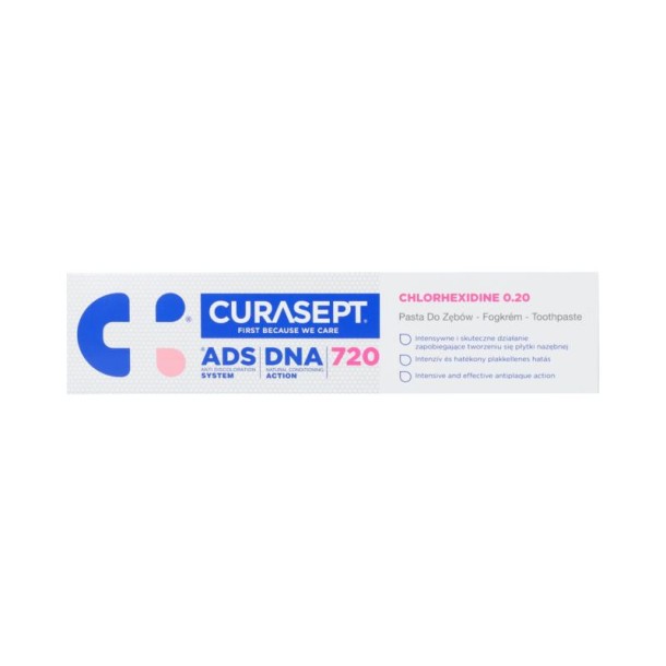 Curasept ADS DNA 720 CHX 0,20% gel-tandpasta (75 ml)