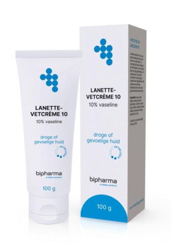 Bipharma Lanette vetcreme 10 (100 gr)