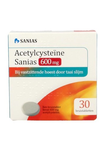 Sanias Acetylcysteine 600mg (30 brt)