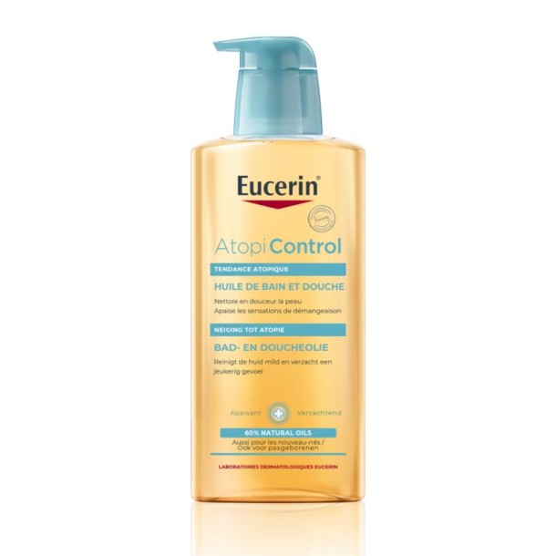 Eucerin Atopicontrol bad- en doucheolie (400 Milliliter)