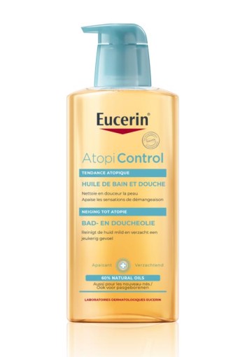 Eucerin Atopicontrol bad- en doucheolie (400 ml)