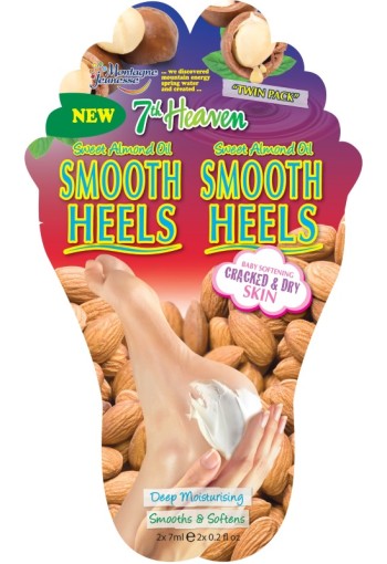 Montagne 7th Heaven voetenmasker smooth heels (1 set)