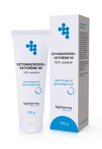 Bipharma Cetomacrogol vetcreme 50 (100 gr)