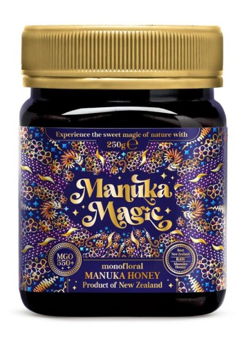 Manuka Magic Manuka honing MGO 550+ (250 gr)