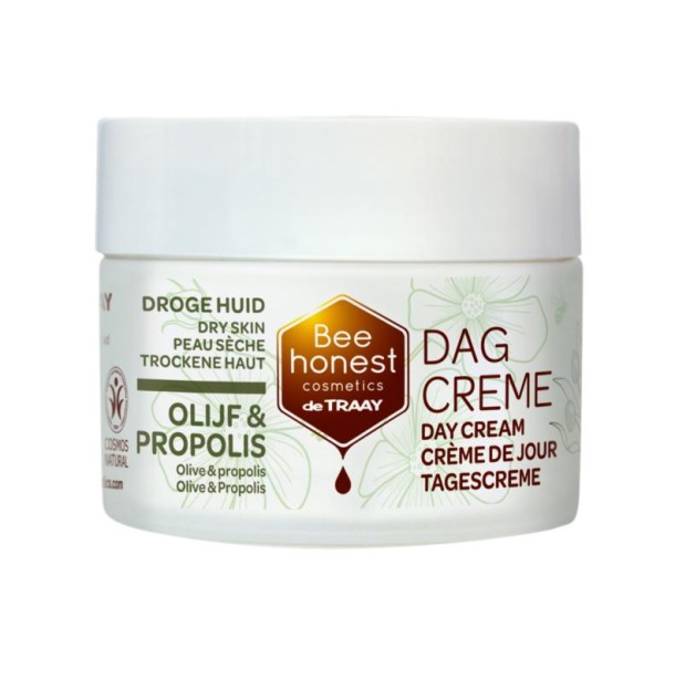 Traay Bee Honest Dagcreme olijf propolis (50 ml)