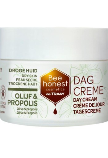 Traay Bee Honest Dagcreme olijf propolis (50 ml)