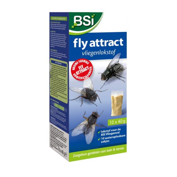 BSI Fly attract vliegenlokstof 10X40 gram (400 gr)
