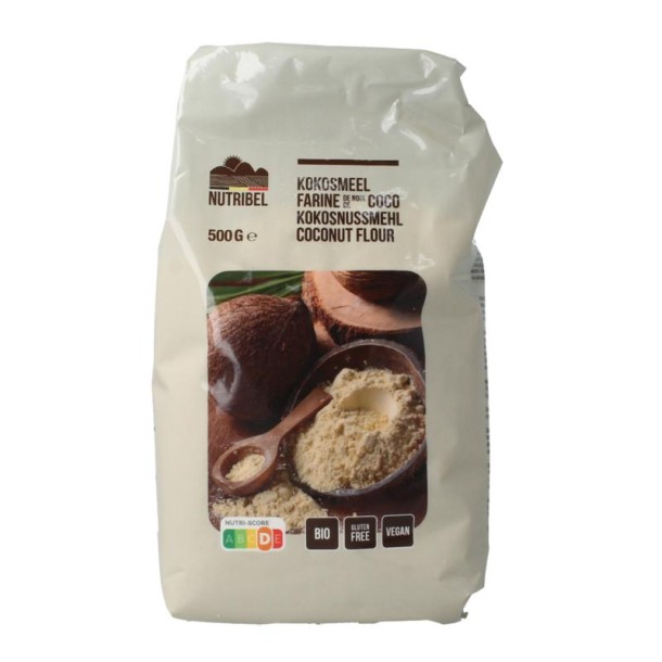 Nutribel Kokosmeel glutenvrij bio (500 Gram)