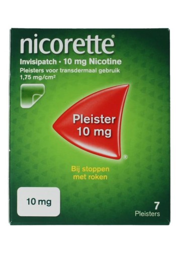 Nicorette Patch invisible 10mg (7 Stuks)