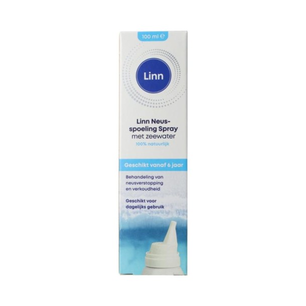 Linn Neusspoelingsspray zeewater (100 Milliliter)