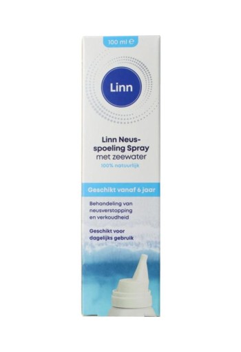 Linn Neusspoelingsspray zeewater (100 Milliliter)