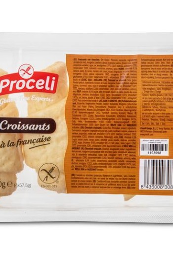 Proceli Croissant choco 4 stuks (230 Gram)