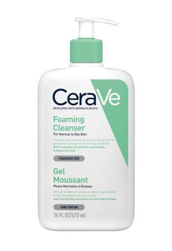 Cerave Schuimende reinigingsgel (473 ml)