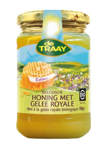 de Traay Honing gelee royale eko bio (350 gr)