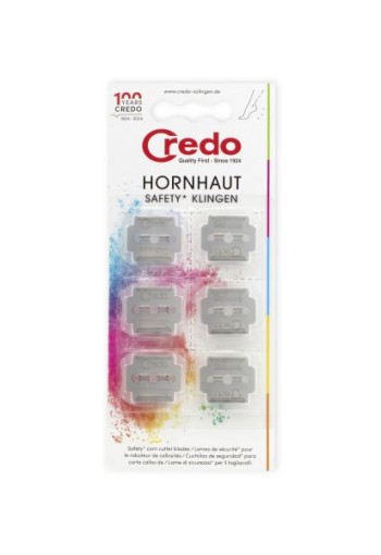 Credo Vervangmesjes voor 2312  6st (6 Stuks)