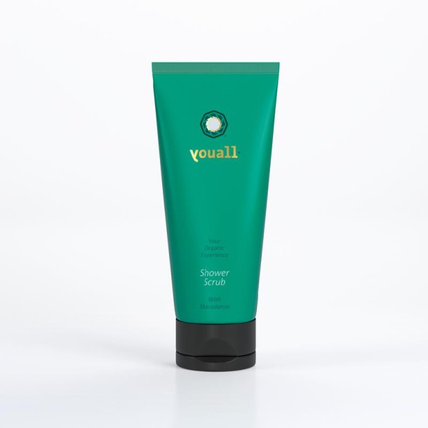 YouAll Shower scrub organic macadamia (200 ml)