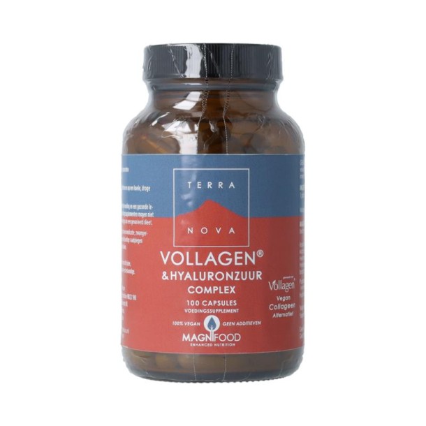 Terranova Vollagen & Hyaluronzuur Complex (100 Vegetarische capsules)