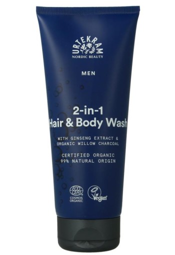 Urtekram Men haar en body wash (200 Milliliter)