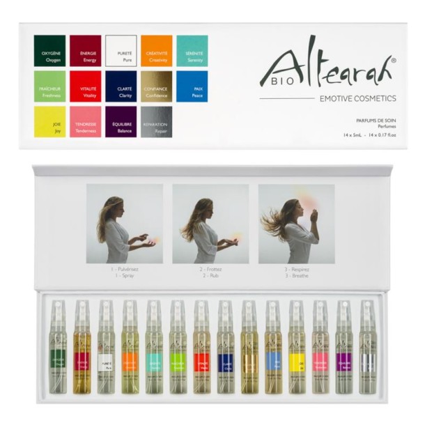 Altearah Parfum de soin box 14x5ml bio (1 set)
