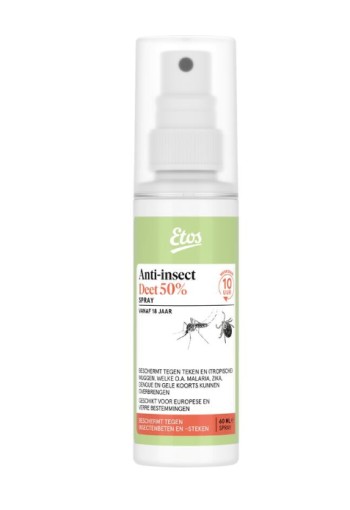 Etos Anti-Insect deet 50% spray 60 ML