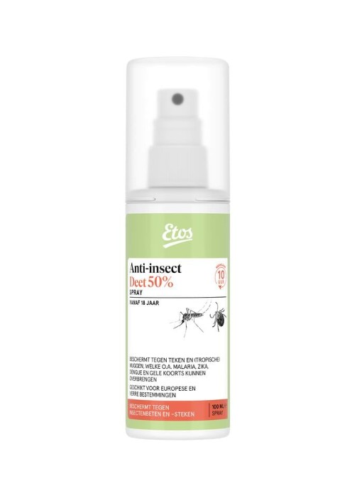 Etos anti-insect deet 50% spray 100 ML