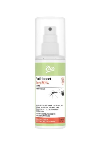 Etos anti-insect deet 50% spray 100 ML