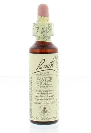 Bach Water violet / waterviolier (20 Milliliter)