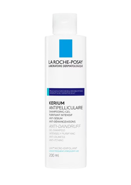La Roche-Posay Kerium gel shampoo anti-roos (200 ml)