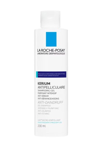 La Roche-Posay Kerium gel shampoo anti-roos (200 ml)
