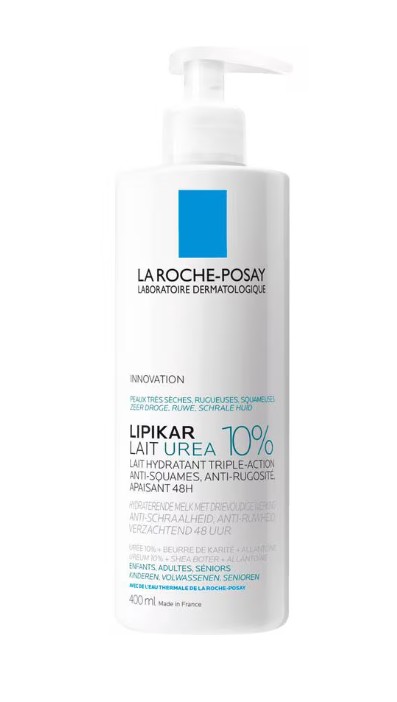 La Roche-Posay Lipikar melk Urea 10% - droge tot zeer droge huid (400 ml)