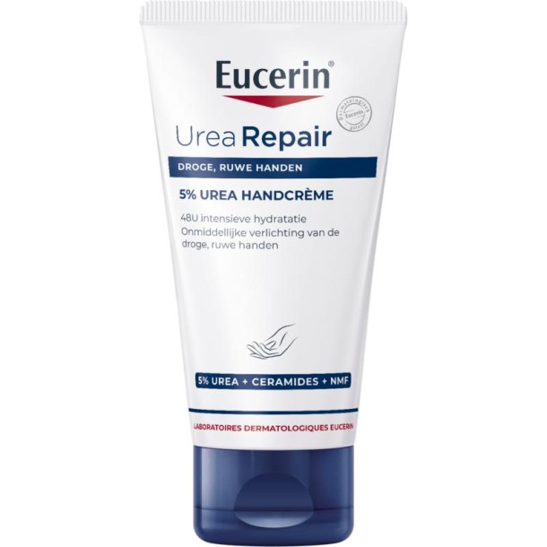Eucerin Urearepair handcreme 5% urea (75 Milliliter)