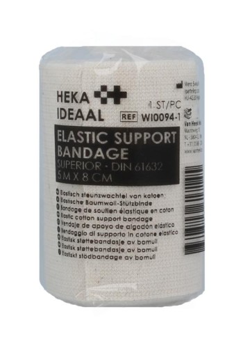 Heka Ideaal elastic support bandage 5m x 8cm (1 rol)