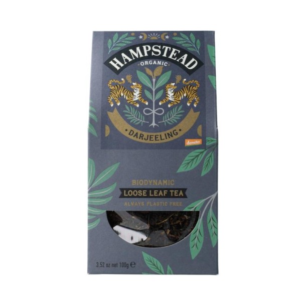 Hampstead Thee darjeeling los bio demeter (100 Gram)