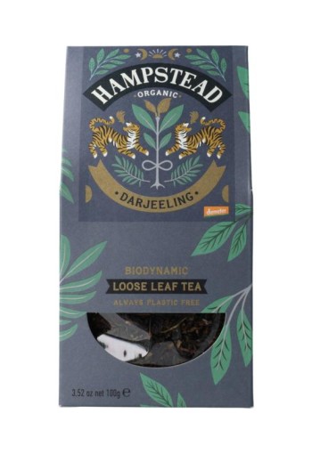 Hampstead Thee darjeeling los bio demeter (100 Gram)