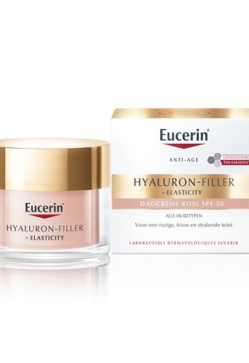 Eucerin Hyaluron-filler + elasticity dagcreme rose SPF30 (50 ml)