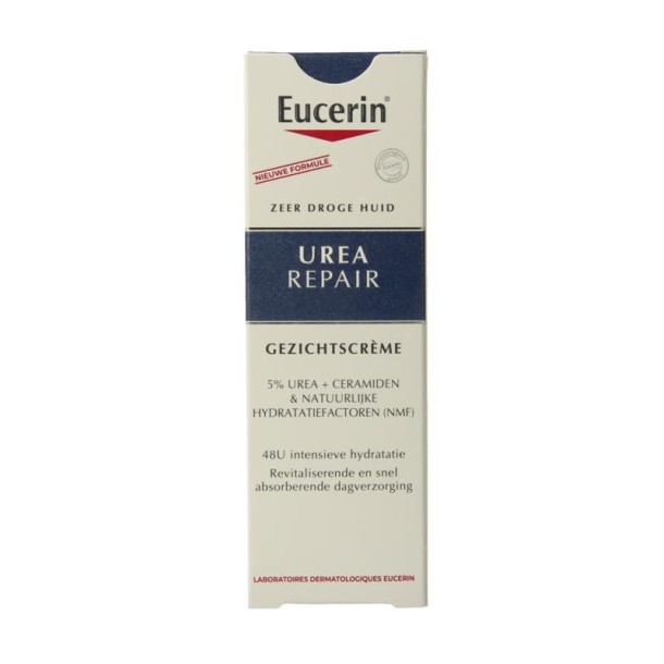 Eucerin Urearepair gezichtscreme 5% urea (50 ml)
