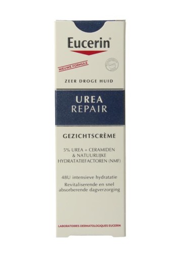 Eucerin Urearepair gezichtscreme 5% urea (50 ml)