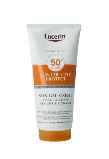 Eucerin Sun PLE protect gel creme gez en lichaam SPF50+ (200 ml)