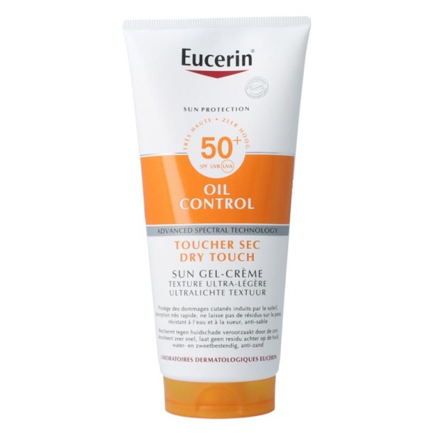 Eucerin Sun oil control dry touch gel cream SPF50 (200 Milliliter)